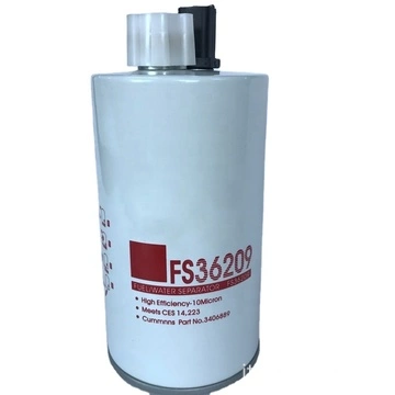 Separatore d&#39;acqua filtro carburante per escavatore personalizzabile FS3620936